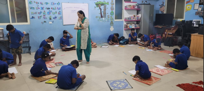 Children at Jana Seva