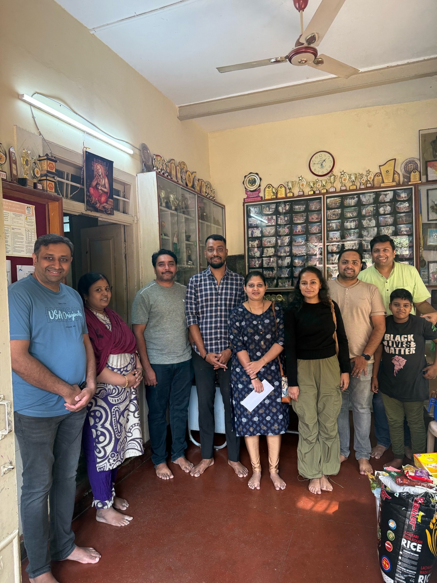 Babies at Amrutha Shishu Nivasa